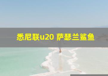 悉尼联u20 萨瑟兰鲨鱼